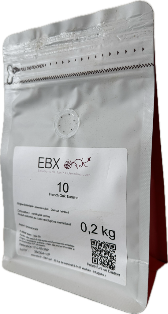Tanins Œnologique de Finition - Poudre - sachet de 200gr