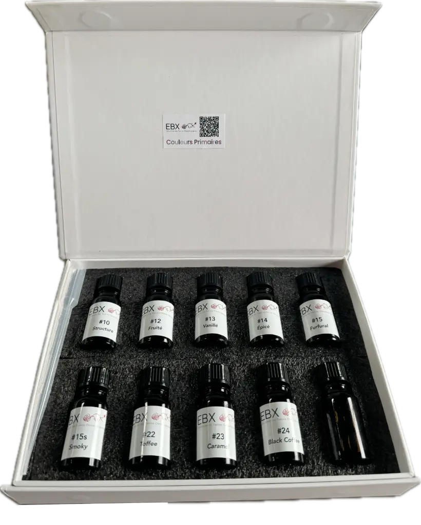 [OENOKIT PColors #9] Oenological Decision Making Tool Box – 9 “PRIMARY COLORS” by EBX