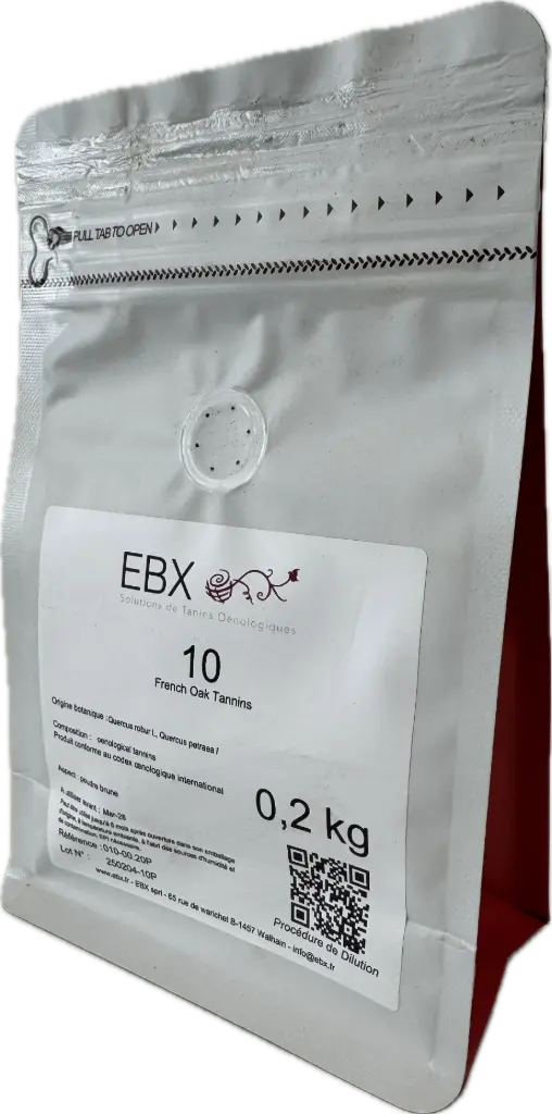 [010-00.10P] Finishing Oenological Tannins – "Primary Colors" (#10 "Structure", 100 gr)