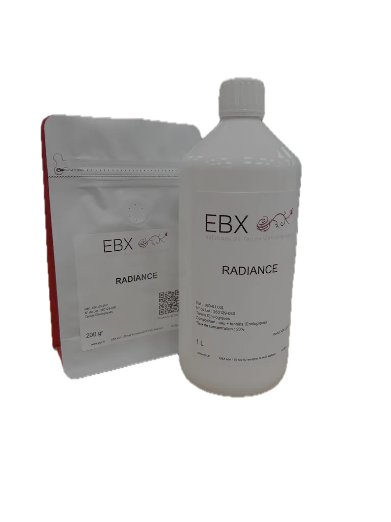 [RAD-00.50L] EBX RADIANCE (based on Wild Cherry Tannins) (500 ml)