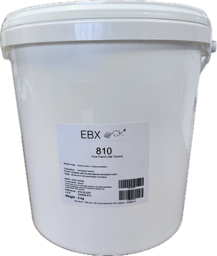 [810-05.00P] EBX 810 - Tannins chêne français PURE- 5 kg (forme poudre)